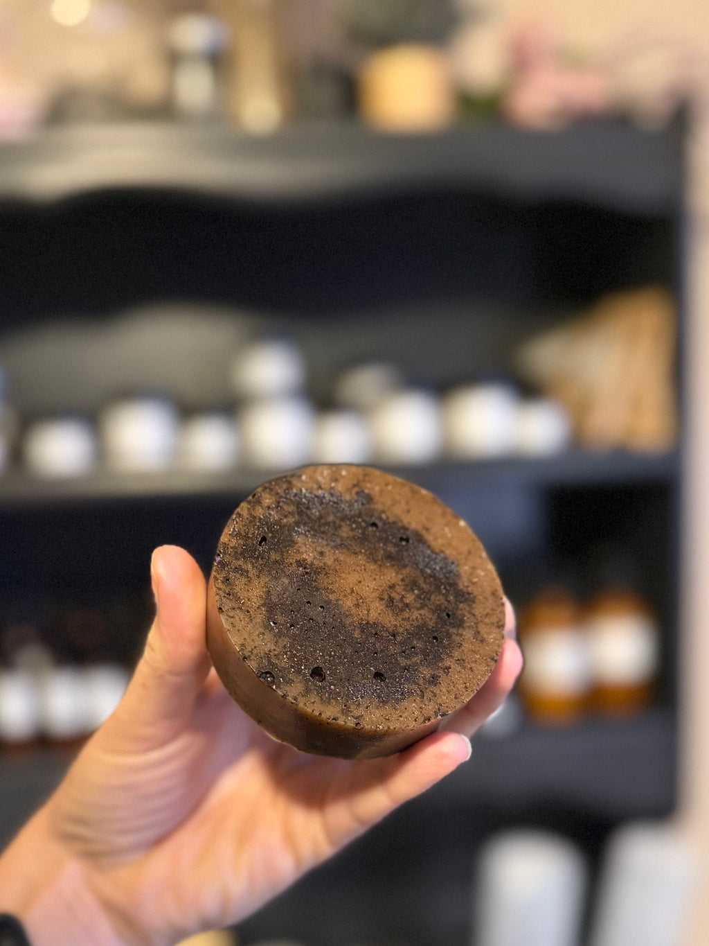Espresso exfoliating sugar scrub bar